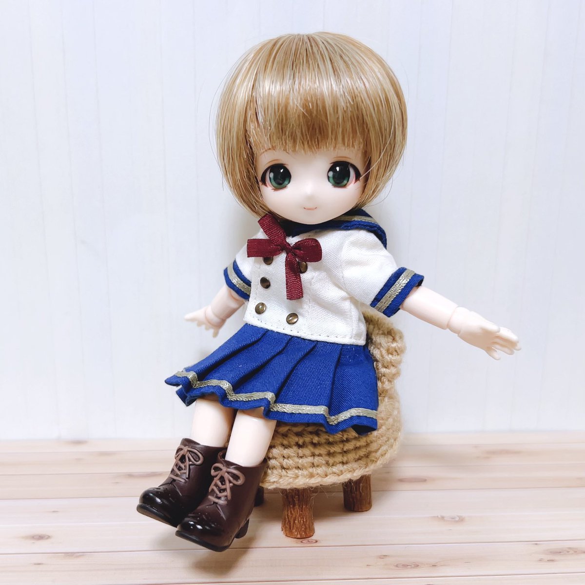 ルナマヒナ様オーダー品　あみぐるみドール２体 ルナマヒナ様オーダー品 あみぐるみドール2体