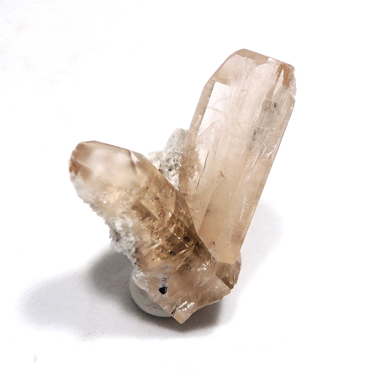 メキシコ産はサン・ルイス・ポトシ州産の、トパーズ(黄玉)の標本。この