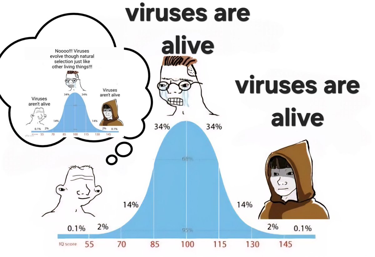 ThePhysicsMemes's tweet image. Bell curve memes are always make by the 50th percentile #sciencefiction