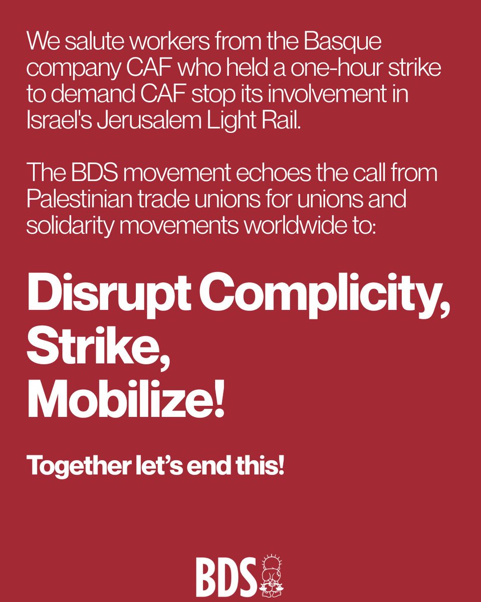 BDS movement tweet media