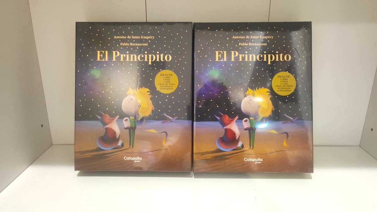 tororegalos's tweet photo. 👉El Principito vuelve a cobrar vida en esta edición especial, que fusiona la fascinante prosa de Saint-Exupéry con las cautivadoras ilustraciones de Pablo Bernasconi. ¡Ya en tienda!
#novedadesliterarias #lecturasrecomendadas #librosinfantiles https://t.co/AsRLTyZhVV