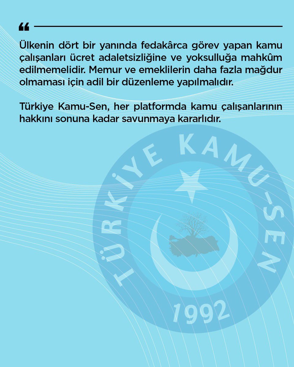 MEMUR VE EMEKLİLERİN DAHA FAZLA MAĞDUR OLMAMASI İÇİN ACİL BİR DÜZENLEME ŞARTTIR

TÜİK’in eylül ayına ilişkin açıkladığı enflasyon verilerine göre, geçtiğimiz ay mal ve hizmet fiyatları ortalama %3,23 oranında arttı. Yıllık enflasyon %33,29 olarak gerçekleşti. Yılın yalnızca