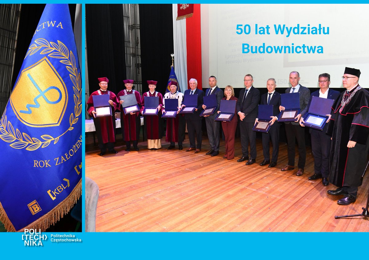 50-lecie Wydziału Budownictwa Politechniki Częstochowskiej
pcz.pl/aktualnosci/50…