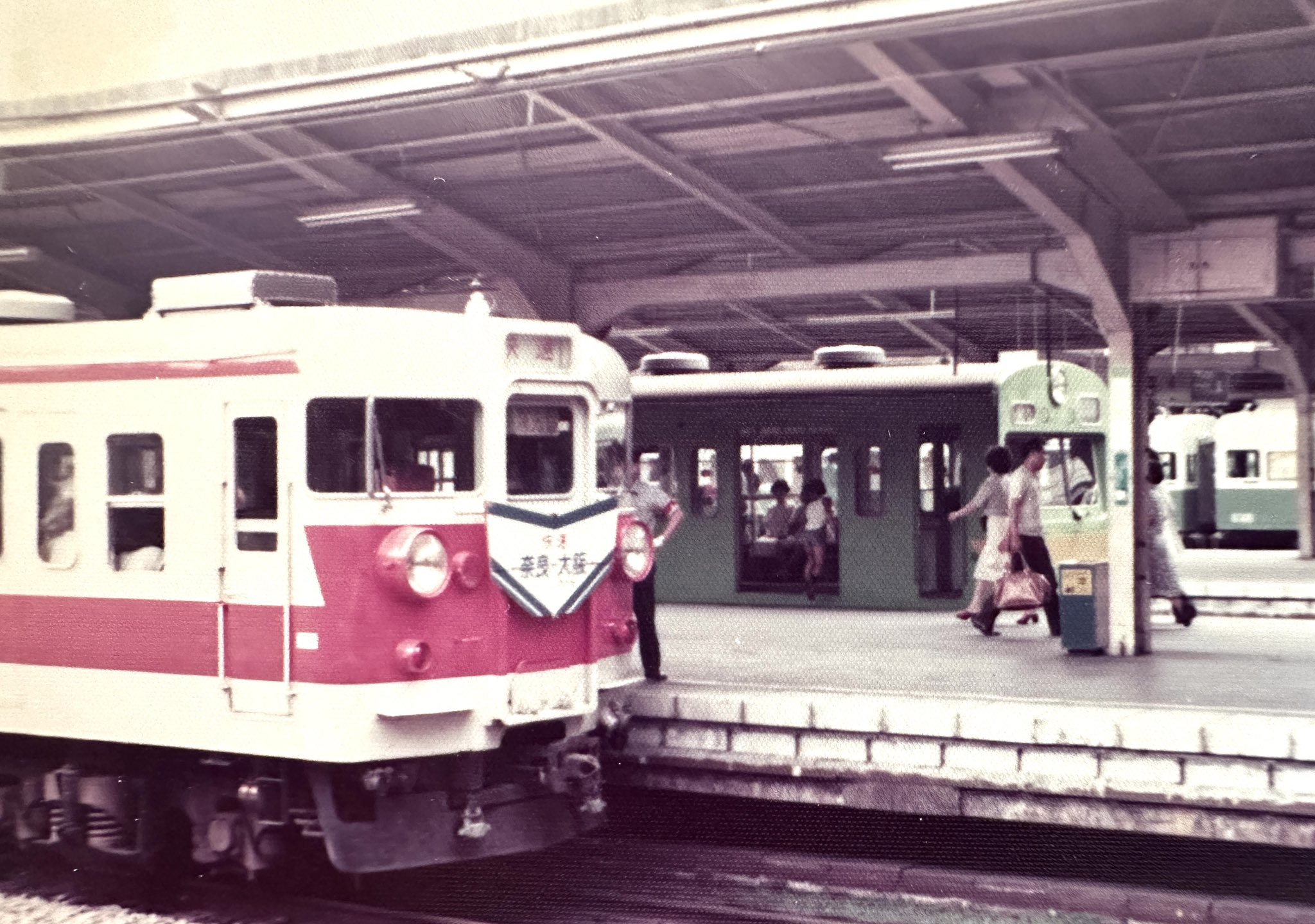 ももかん 国鉄 行先案内板 白浜ー天王寺 新宮ー天王寺 レア】 海南駅で