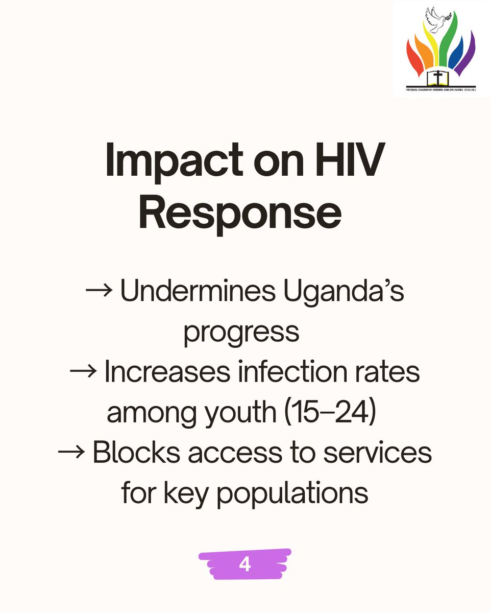 ucaauganda's tweet image. Uganda’s HIV fight is being held back—not by lack of resources, but by stigma.
Myths, religion &amp;amp; politics are fueling discrimination against LGBTQ+ people. The consequences? Deadly.
Let’s talk. Let’s change it.
📖 Read the full report: bit.ly/3WblVGQ
 #HIVAwareness