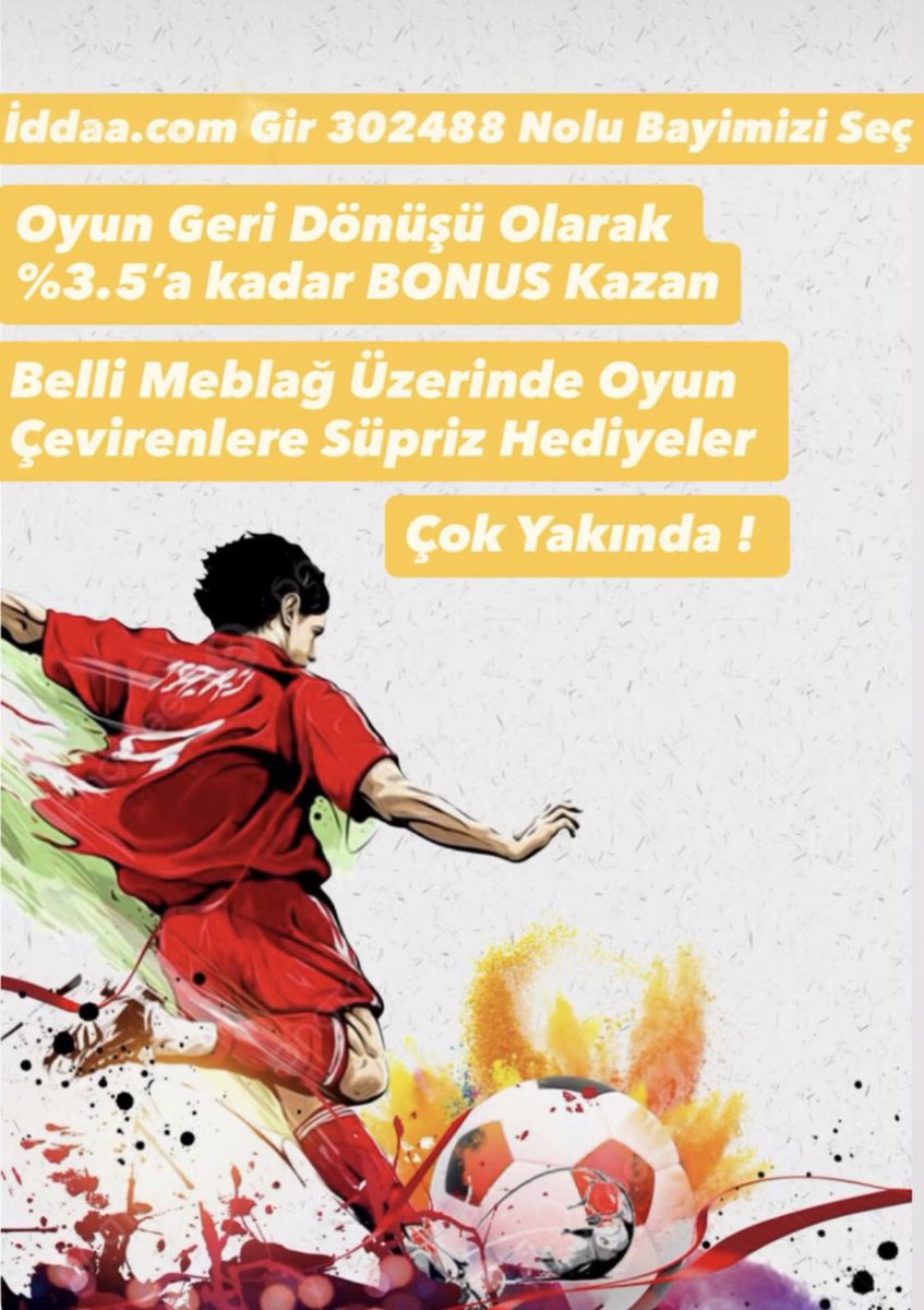 İddaa.com da 302488 Nolu Bayimizi Seç Sende Kazanmaya Başla !