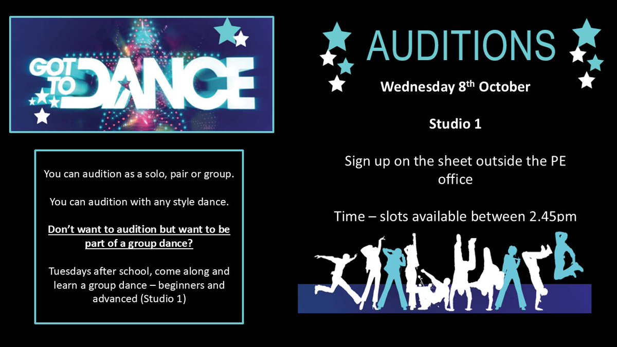 Get involved in our upcoming dance show! 💃🕺⭐