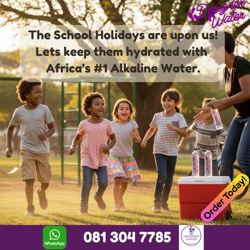 Designer_WaterR's tweet photo. The School Holidays are upon us !! 
Keep your loved ones energised and hydrated naturally with Designer_Water_Roodepoort 

Order now https://t.co/oxrEsfqAuL

https://t.co/gcuh805a7O https://t.co/7sIFC6OIs8