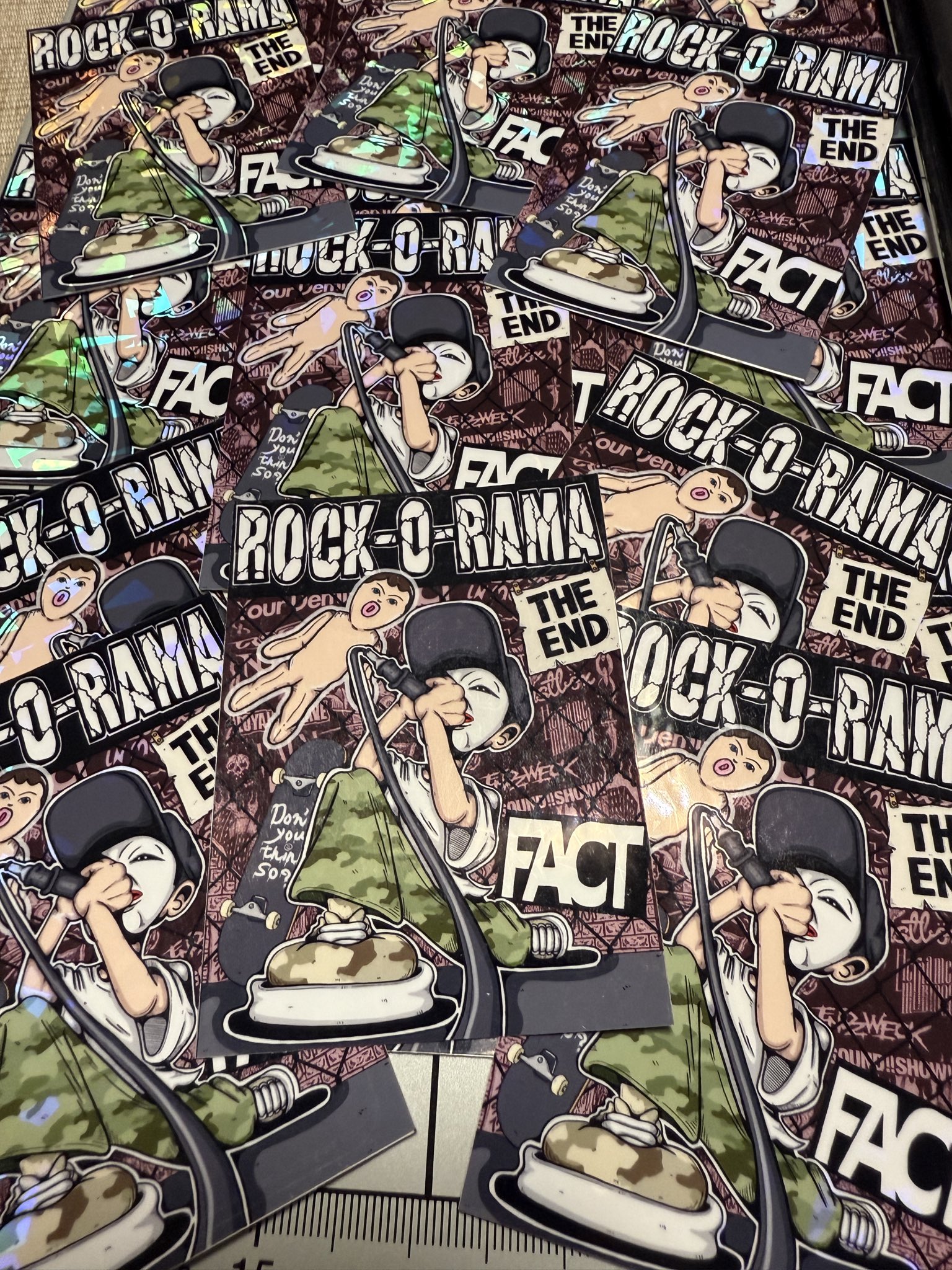 FACT ROCK-O-RAMA THE END JSF the bonez