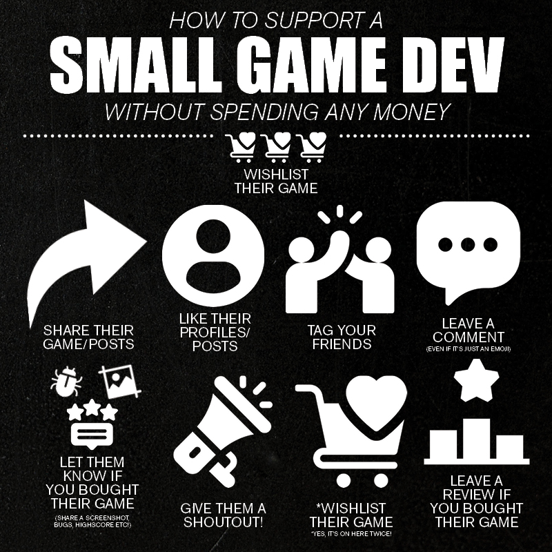 Support A Small Game Dev!
#gamedev #IndieGameDev