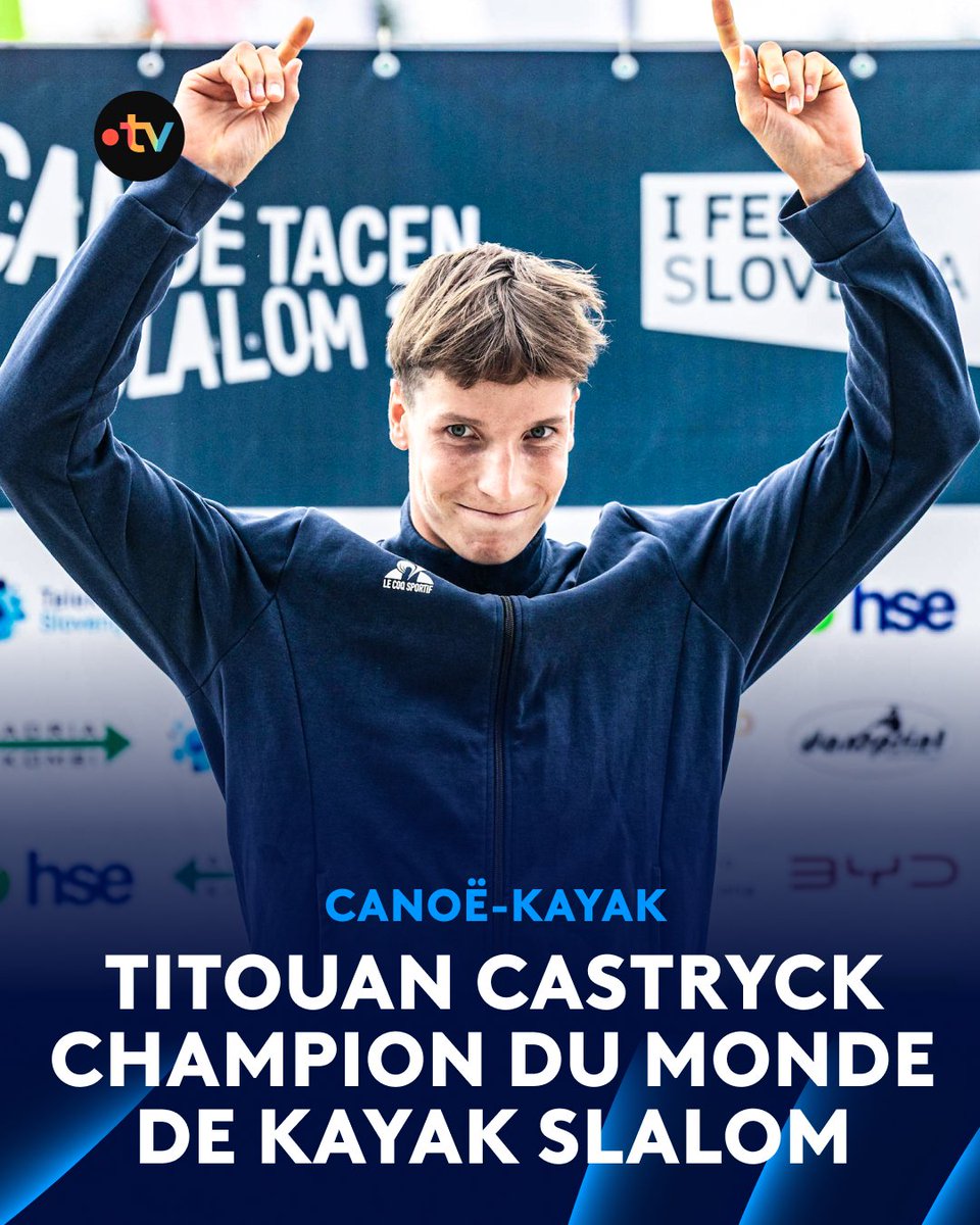 🛶 #CanoëKayak | 🇫🇷 Titouan Castryck sacré champion du monde de kayak slalom !

🥇 Au lendemain du titre de Nicolas Gestin en canoë, c'est une nouvelle médaille d'or pour la France en Australie !
