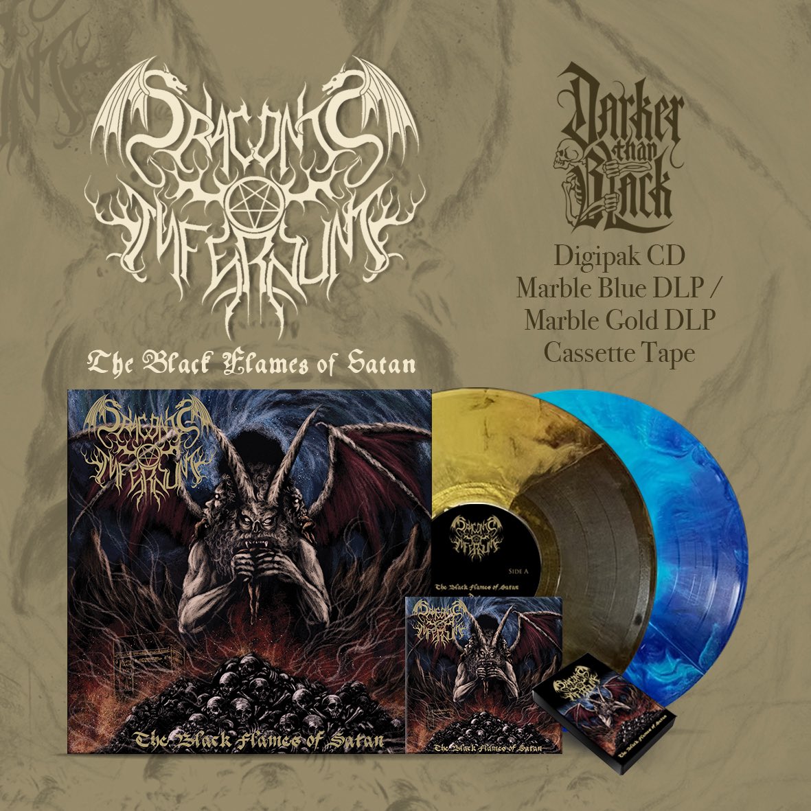 dinfernum's tweet photo. Draconis Infernum’s fourth album ‘The Black Flames of Satan’ soon to be released on all formats via Darker Than Black Records. More info soon!

#draconisinfernum https://t.co/oNOmalO6df