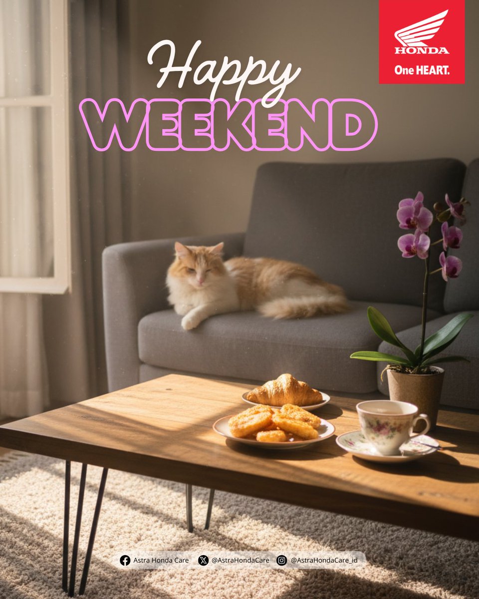 Weekend is here! Saatnya saatnya recharge dan level up energi! Share dong rencana kalian buat akhir pekan ini di kolom komentar ya! Kalo MiGan pastinya tetap setia nemenin BroSis di sini sampai tengah malam nanti :)