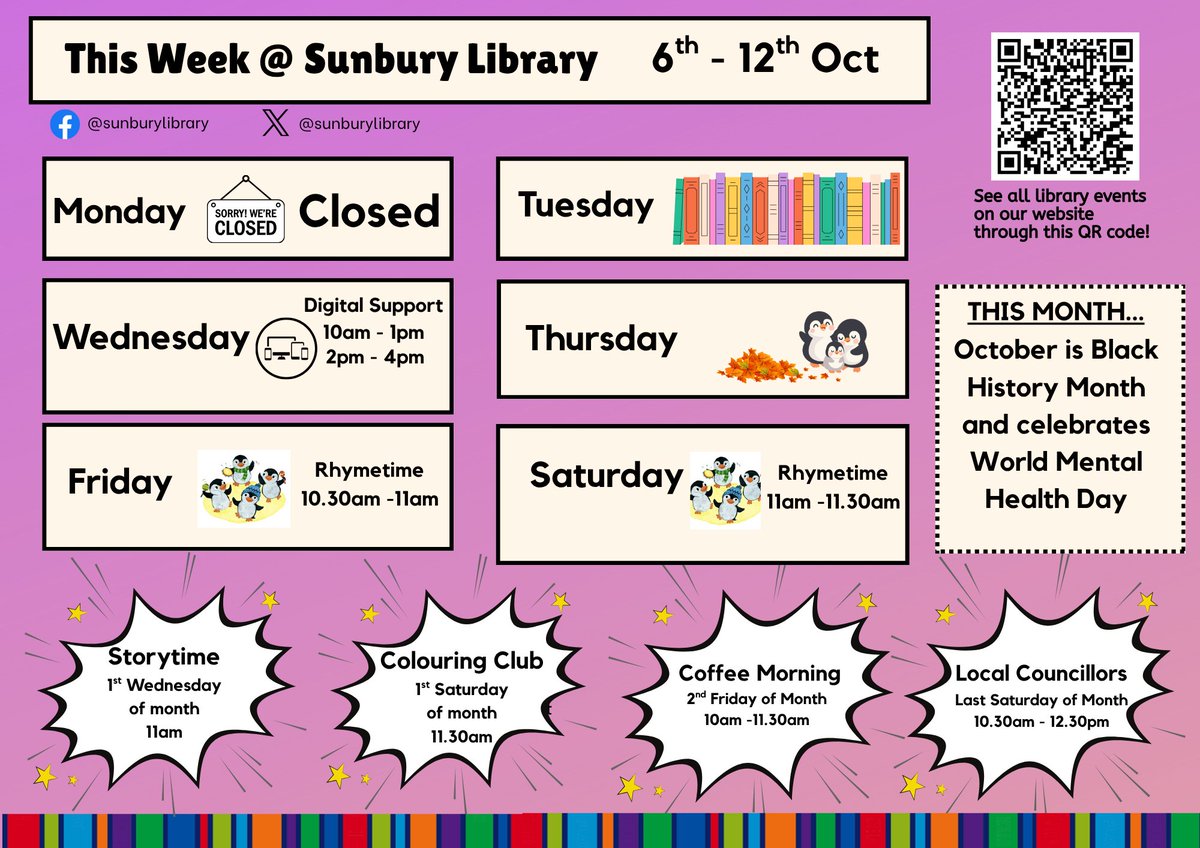 Sunbury Library tweet media