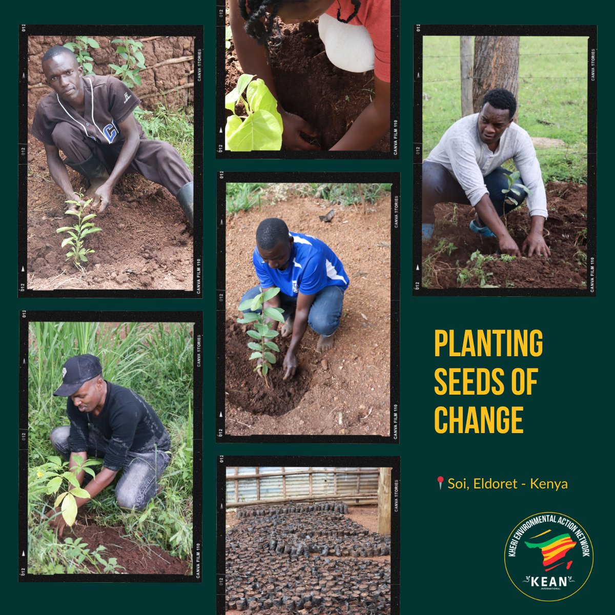 kean_Intl's tweet image. From the soil to seedlings, we’re sowing seeds of hope! 🌱✨ In Soi, Eldoret, we teamed up with young changemakers to plant trees for a greener future! Every sapling is a promise of clean air and fertile soils. Let’s keep growing together! 💚 #KEANInternational #TreeGrowing