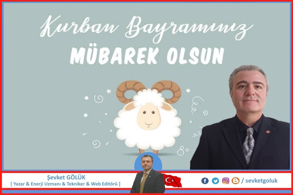 Kurban Bayramımız Mübarek Olsun,
Mutluluk ve Huzurla Mutlu Bayramlar Dilerim.

#sevketgoluk
#Tekniker #Yazar
#Türkiye
#KurbanBayramı #MutluBayramlar
#KurbanBayramımızMübarekOlsun