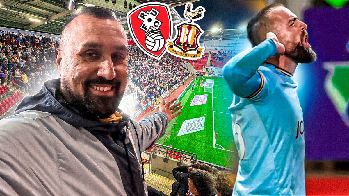 🚨 Brand New Video 

Insane limbs as Bradford city come from two down away at Rotherham United 💥

RETWEETS would be greatly appreciated 

Video via the link 🔗 

youtu.be/d5hGD4s5vq0?si…

<a href="/LeagueOneLook/">The League One Look</a> <a href="/LeagueOne25/">AllAboutLeagueOne</a> 
<a href="/Up_TheChickens/">Up the chickens 🐓</a> <a href="/PodcastChickens/">Chickens On The Loose (P)odcast</a> <a href="/The1911Podcast/">The 1911 Podcast</a> <a href="/dizzyuptheguy/">Chris</a>
