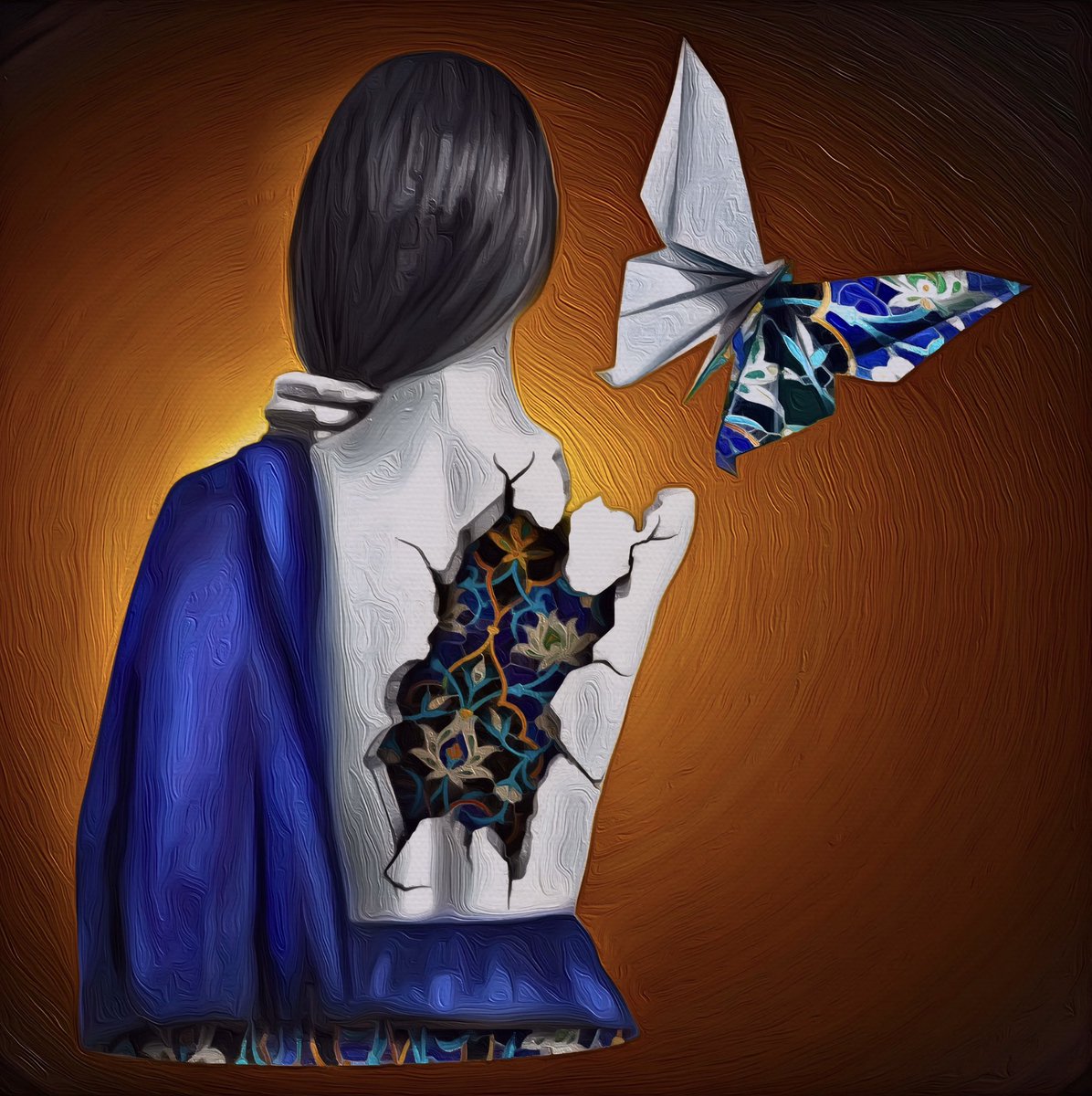 Gm frens💙 with a new drop on <a href="/objktcom/">objkt</a> 

🔥 Magic 
10/10
🔥 4 #XTZ 

“ Never hide your magic , my friend ❤️”

Available in “The happy Valley” gallery by amazing <a href="/saucebook/">Mark Kelly</a> ❤️

#TezosArts 

🔗
objkt.com/tokens/KT1VHox…