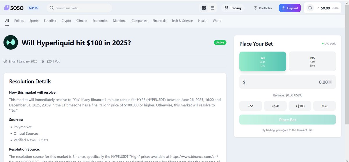 Cryptonhian's tweet image. #Tezos #Etherlink #TZAPAC @5050_fi 
The crypto market of hyperliquid excite me the most