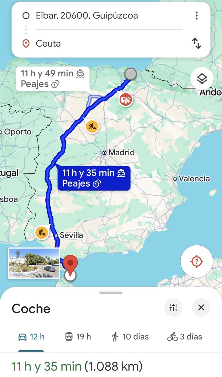 A propósito del #CeutaEibar de hoy VIERNES...

Si ya es un viaje muy largo per se, colocar el partido un día laborable impide y torpedea a la afición visitante un desplazamiento que incluiría no trabajar hoy porque Tebas aún no inventó el teletransporte

No a #LaLiga entre semana