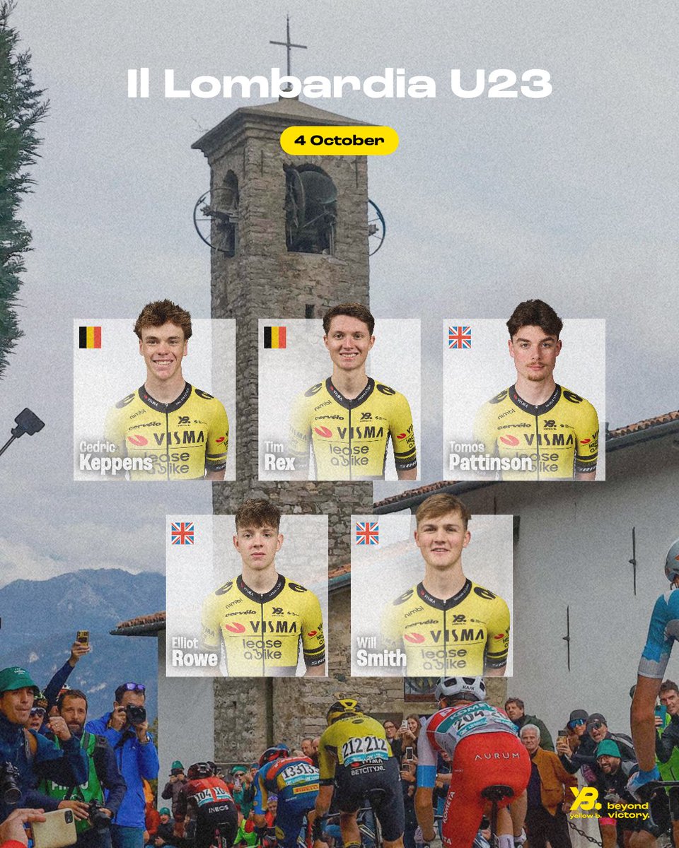 🇮🇹 #illombardiau23

The bells are ringing on the Ghisallo: it’s time for Il Lombardia U23.