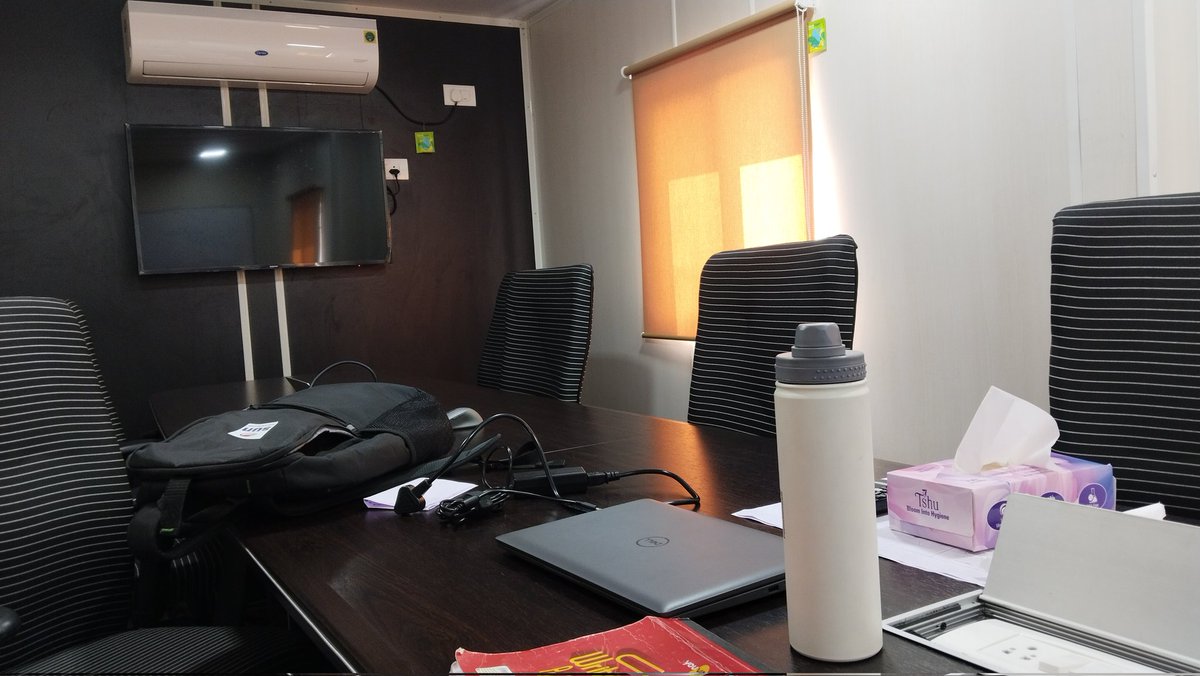 Ganeshom2314's tweet image. Reached the meeting room faster than Outlook reminders, now just sitting here with my thoughts.
#corporateforesight
#meeting
#currentupdates