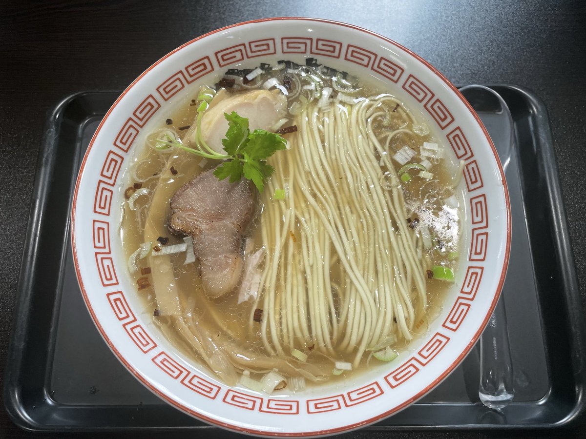 menya 787（麺屋 菜花奈）@静岡県菊川市 魚貝（塩）1100円 地鶏（醤油