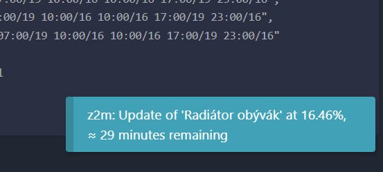 KutilDomaci's tweet image. Jediná zrada u termostatické hlavice SONOFF TRVZB byla, že mi přes Zigbee2MQTT nešlo updatovat firmware, který tam byl z dodávky již outdated.
Příčinou byla ale nestabilita Zigbee sítě způsobená jinými prvky... ale o tom příště :)
#homeassistant #zigbee2mqtt #sonoff #trvzb