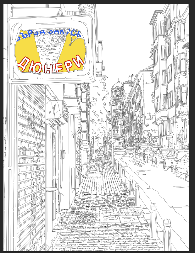 SUPERSTARMIX's tweet photo. new work in progress about #SOFIA #BULGARIA  #marcosantaniello #popart #popartist #urbanlandscape https://t.co/Uwx2NDgKdY