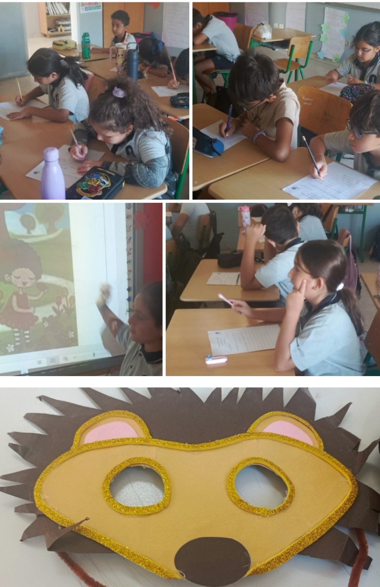 استقبل المتعلّمون اليوم الأسد "ملك الغابة"،فقد حضر إلى صفنا ليتعرّف على "ملك الكتابة".من هنا انطلقنا،فتنافس المتعلّمون لكتابة فقرة مترابطة لنرى من سيتوّج لاحقاً ملكاً لكتابة الفقرة.
#الكاتب_المميّز
<a href="/Hhhsinfo/">Houssam Hariri HS</a> <a href="/lamaarabi1/">lama arabi</a> <a href="/TawilNoor/">Noor Taweel</a> <a href="/sashgh/">Sasha Ghosn</a>