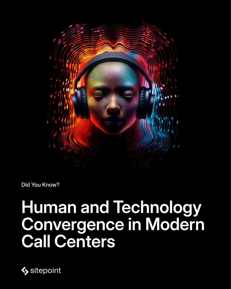 Modern call centers are no longer just about calls. 
AI and cloud make support faster and available 24/7. But real trust comes from human empathy.

👉 Here’s what customer support looks like in 2025: sitepoint.com/modern-call-ce…

#CX #AI #CustomerSupport #SitePoint