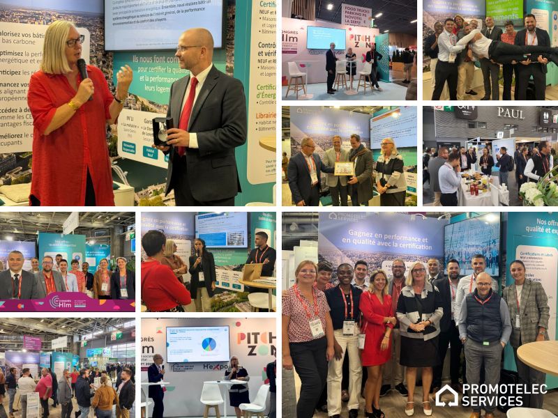 Promotelec's tweet image. Ces trois jours au salon #HExpo ont été riches en rencontres et échanges autour de logements plus performants et durables.
Merci d’être venus sur notre stand, d’avoir participé à nos cocktails et d’avoir rendu cet événement convivial et inspirant.
Promotelec-services.com