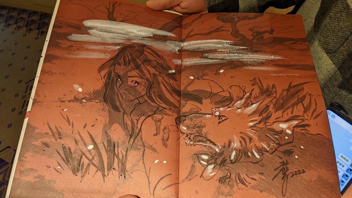 最近、リマーク云々って話をよく目にするのですが、リマークってあくまでアーティストからの読者に対してのファンサービスだし、色塗れとか色紙等の真っ更な紙に依頼したりするのはちょっとね🤔
元々何かが描いて(印刷されて)ある物にさらに追加して描くからリマーク(Re-marque)なのだという認識なので