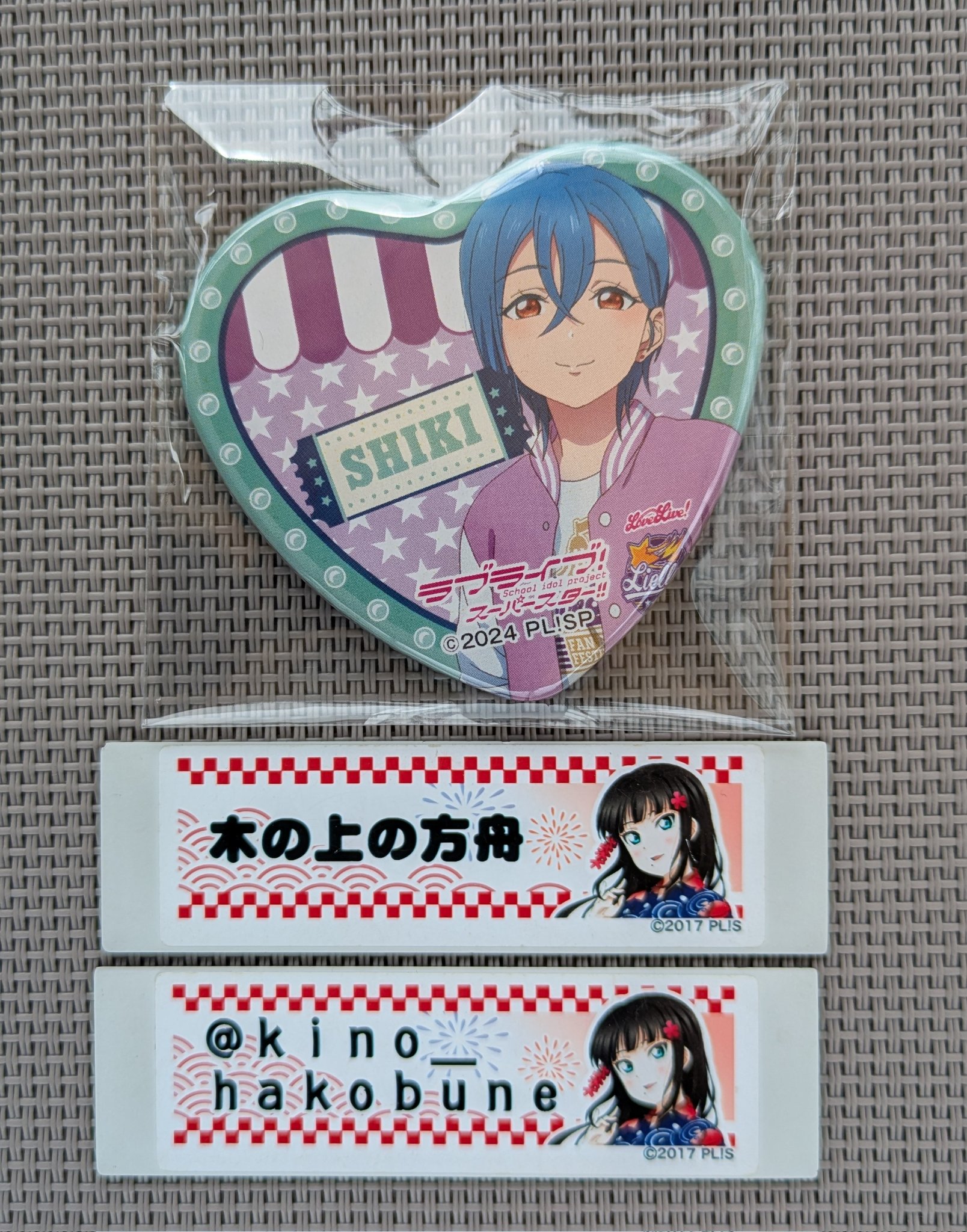 ナガスパ 缶バッジ 矢澤にこ ラブライブ シリーズ 15周年 遊園地