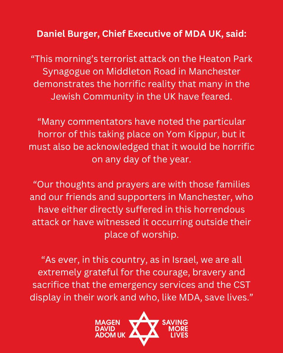 Magen David Adom UK tweet media