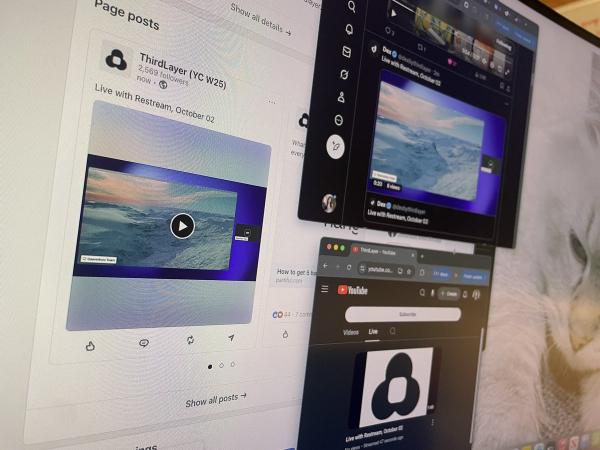 Stay tuned…

Oct 4. 1-6 pm PT. 

a livestream you won’t want to miss.