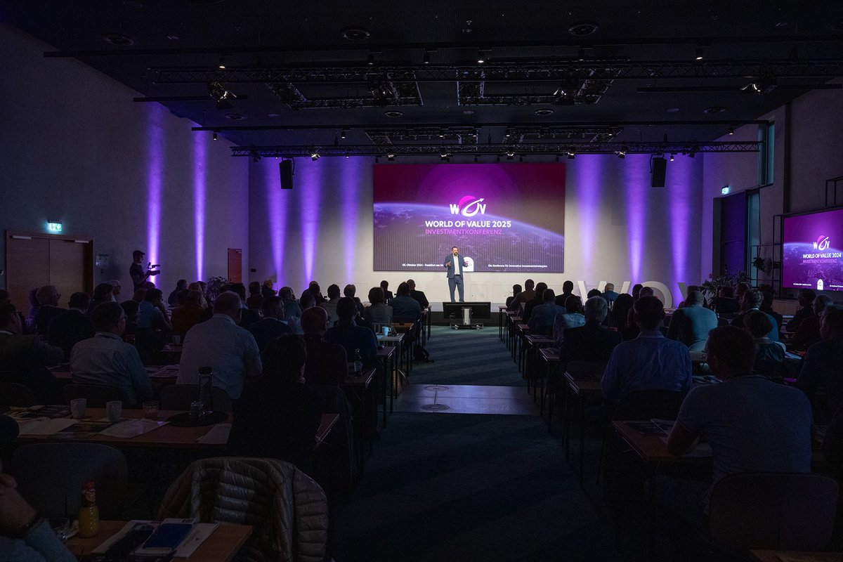 📺 Morgen startet die World of Value 2025!
➡️ Livestream ab 10:00 Uhr
➡️ Aufzeichnungen jederzeit abrufbar
➡️ Zugang über WOV Digital (79 €/Jahr, kündbar)
👉 Jetzt sichern: digital.worldofvalue.de/signup
#WorldOfValue #Livestream #Investment