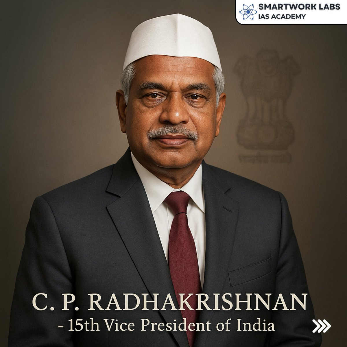 Smartwork_Labs's tweet image. 🇮🇳 CP Radhakrishnan elected as the 15th Vice President of India, defeating Justice B. Sudershan Reddy; will serve as Chairperson of Rajya Sabha under Article 64.
#VicePresident #CPRadhakrishnan #UPSCCurrentAffairs #UPSC2026 #UPSC2027 #UPSCPreparation #SmartworkLabs #UPSCExam