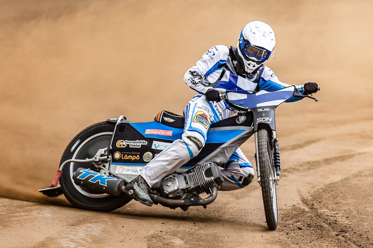 workycomets's tweet image. 🇫🇮 Antti Vuolas top scored for Finland with 15 points in the Speedway of Nations in Torun. Unfortunately this was not enough for them to progress 

A great performance from our flying Finn!