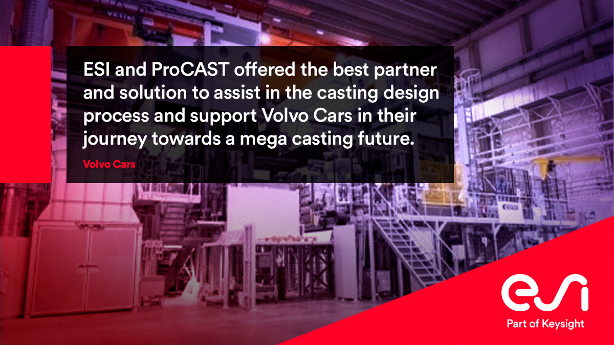 ESIgroup's tweet image. 🚘 Volvo Cars have made a strategic decision to transition to #megacasting to transform the future of their #bodyinwhite designs. Read on: hubs.ly/Q03Lj5cM0

#ProCAST #CastingSimulation #DieCasting #SimulationSoftware