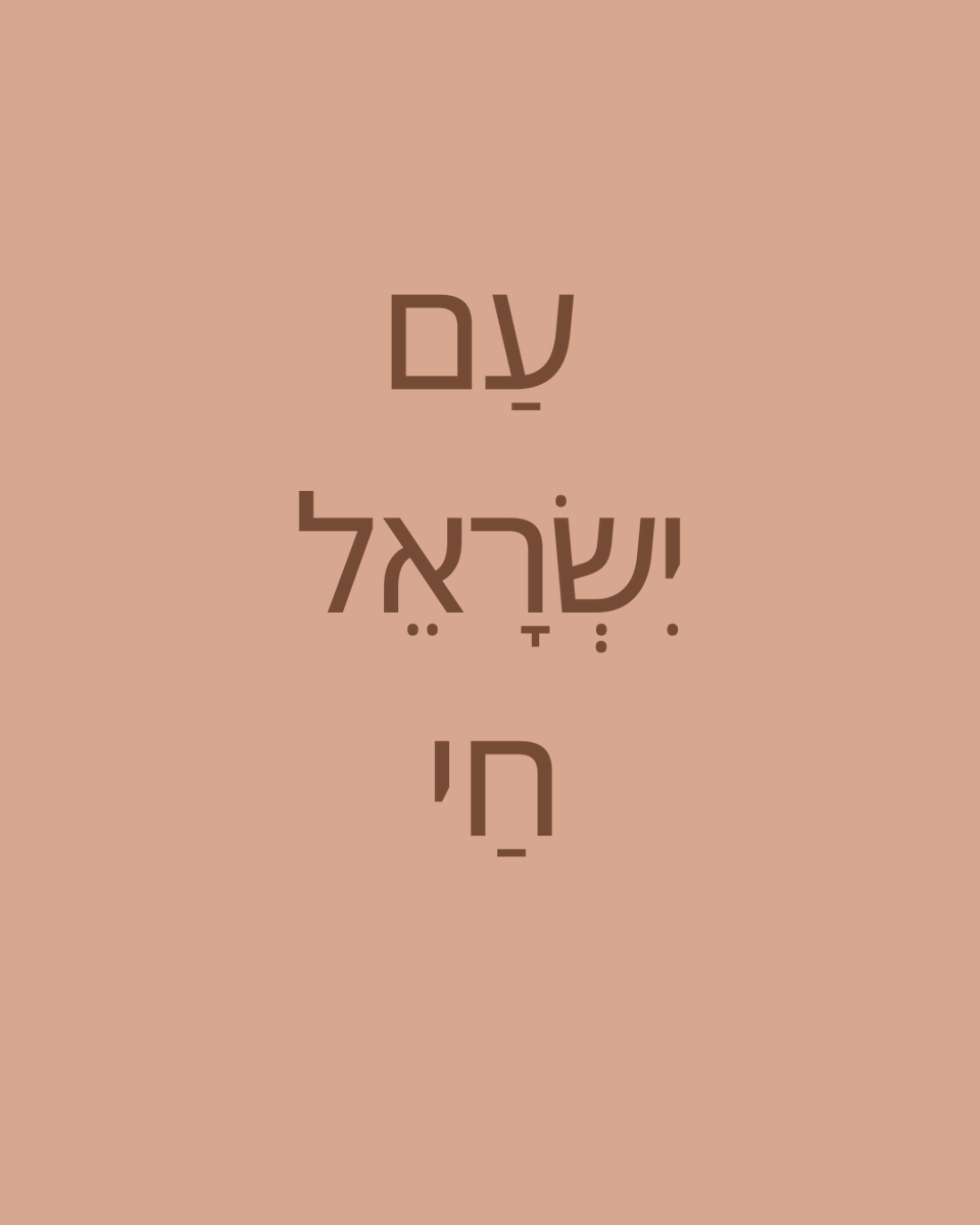 LearnHebrewTv's tweet photo. Lately, I've been receiving more and more emails from people that end the email with the three words Am Yisrael Chai. Do you know what these words mean? https://t.co/HnrDwbFZvH