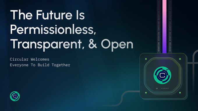 circularweb3's tweet image. Blockchains may not solve every problem, but they’re the best tool for a permissionless, transparent, and open future.

At Circular Protocol, we’re not here to hype the tech but to use it to build lasting impact.

Here’s what we stand for:

▫️ Permissionless Access
▫️ Transparent…