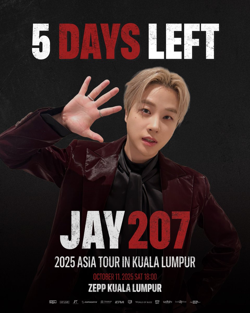 euphoryk's tweet photo. ⏳ Just 5 days to go, iKONICs!
Which song are you most excited to hear live? 🌟🎤
𝐉𝐀𝐘 𝟐𝟎𝟕 𝟐𝟎𝟐𝟓 𝐀𝐒𝐈𝐀 𝐓𝐎𝐔𝐑 𝐈𝐍 𝐊𝐔𝐀𝐋𝐀 𝐋𝐔𝐌𝐏𝐔𝐑

🗓DATE & TIME : 11 OCTOBER 2025
📍 VENUE : ZEPP KUALA LUMPUR
🔗 TICKET LINK: https://t.co/y67fCPmdqZ
💸 PRICES : VVIP RM598 | VIP RM498 | CAT 1 RM398 | CAT 2 RM458 | CAT 3 RM358 (*EXCLUDES FEES)
#iKONIC #EUPHORYK乐园 #HYLIVE #김진환 #JAY #아이콘 #アイコン #iKON #JAY_207 #207_ASIATOUR #JAYinKL