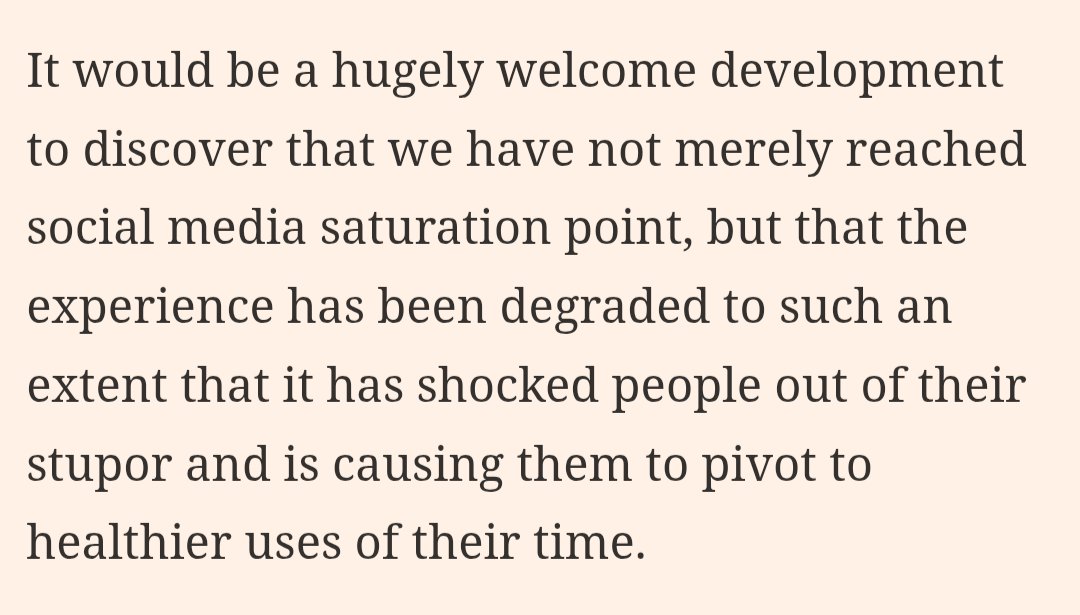 Have we passed peak social media? - on.ft.com/4nwwIYe via <a href="/FT/">Financial Times</a>