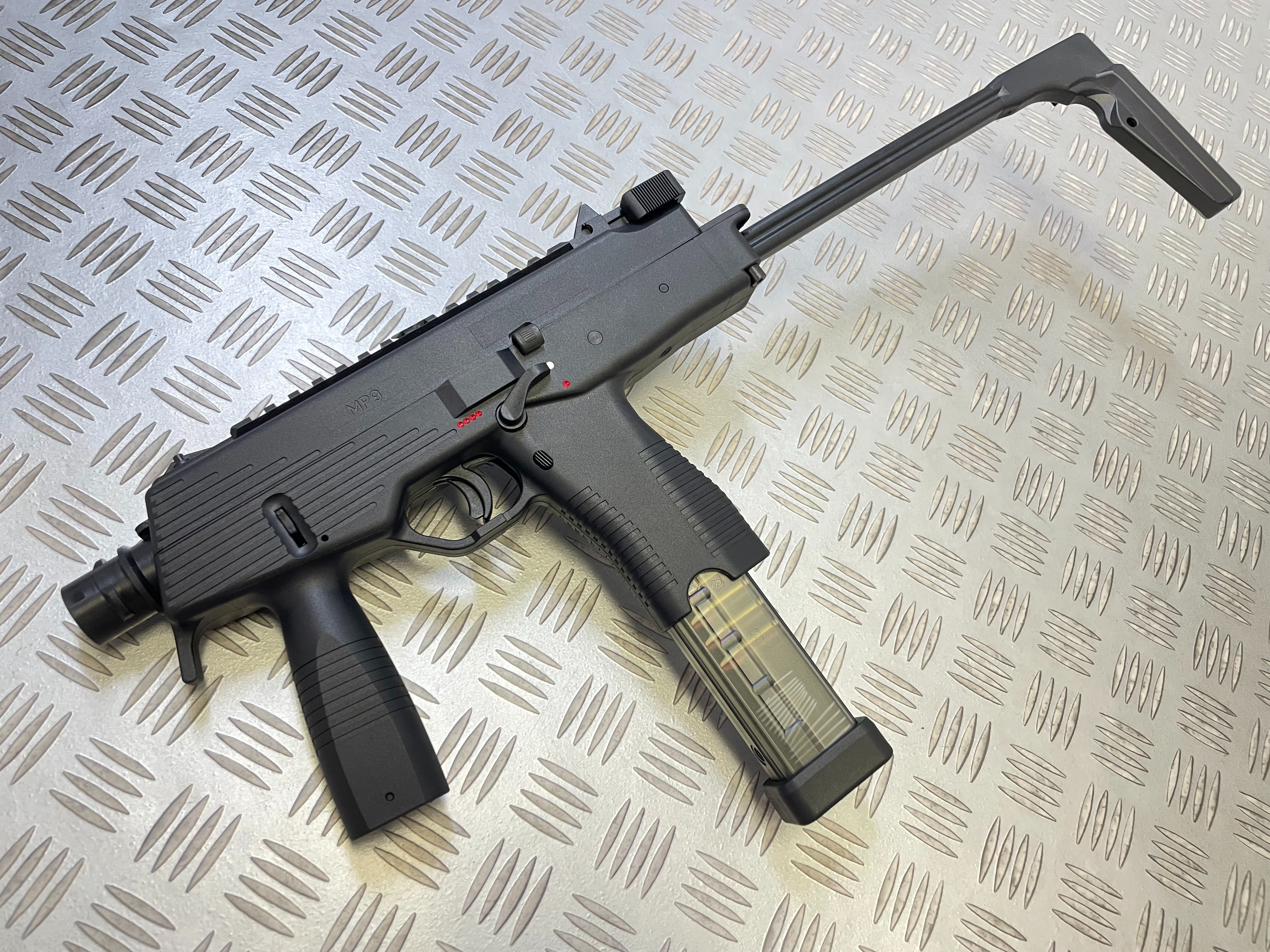 トイガン MP9 Maruyama MP9 MP IX サブマシンガン 6mm GAS GBB ガスガン エア