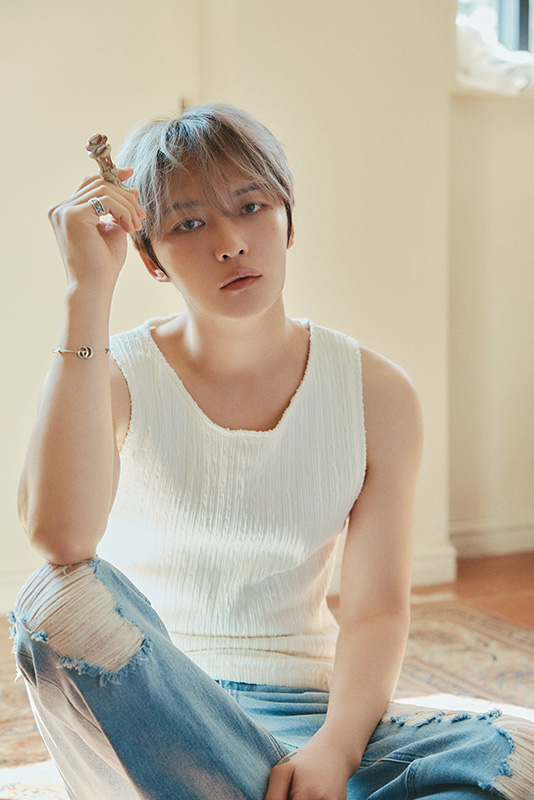 KIM JAEJOONG ジェジュン 中華 上海サイン会　当選者限定　特典トレカ 目隠し🙈❤️ 上海サイン会 240706 Xより Cr: on pic