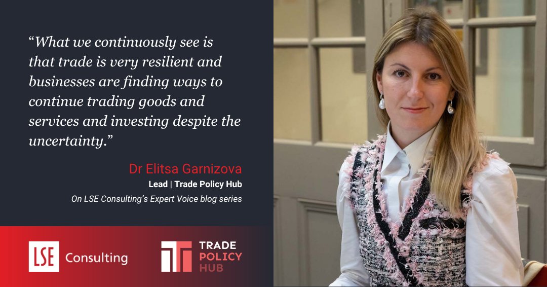 We're excited to launch Expert Voices, a new blog series that highlights the breadth of expertise and the perspectives of leading academics and researchers we work with!🌟

Check out the first feature with <a href="/EGarnizova/">Elitsa Garnizova</a>, lead of the Trade Policy Hub: lse.ac.uk/business/consu…