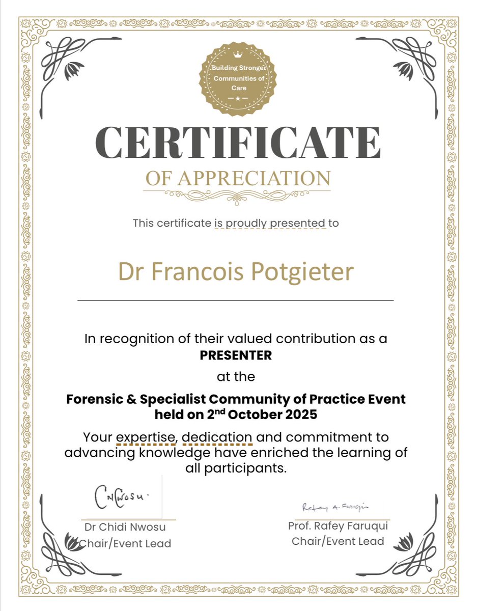 We had such amazing presentations at the very well attended @kmptnhs forensic CoP. I’m just in awe and so pleased to be rubbing shoulders with such amazing colleagues. What a great day for sharing knowledge and catching up with like-minded professionals!