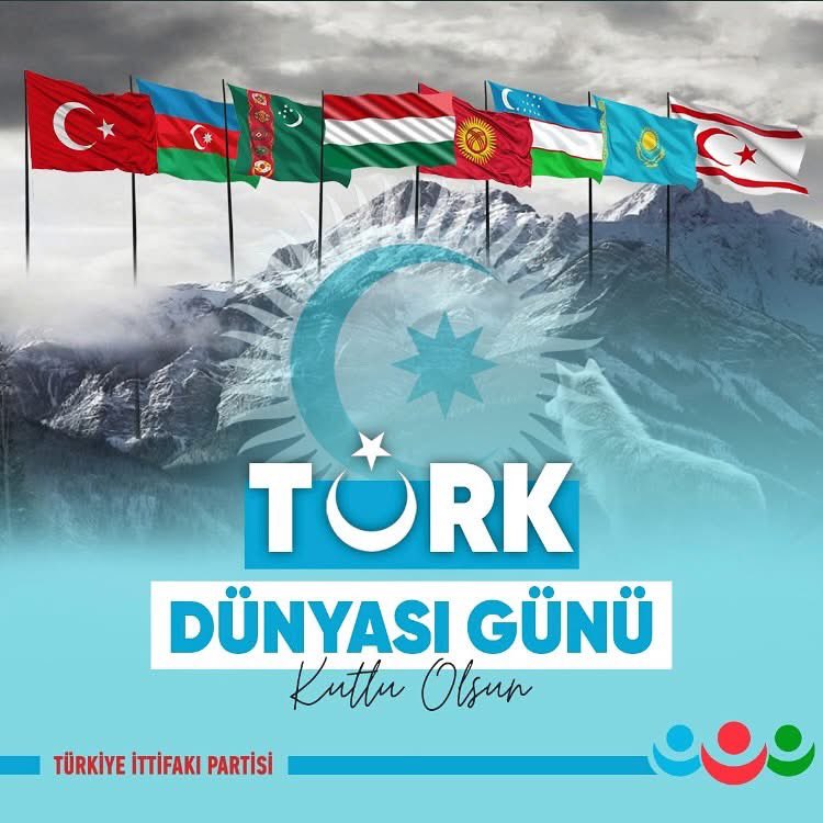 🌍 Türk Dünyası Günü kutlu olsun!
Birlikte güçlüyüz, kardeşlikle büyüyoruz. 🇹🇷✨