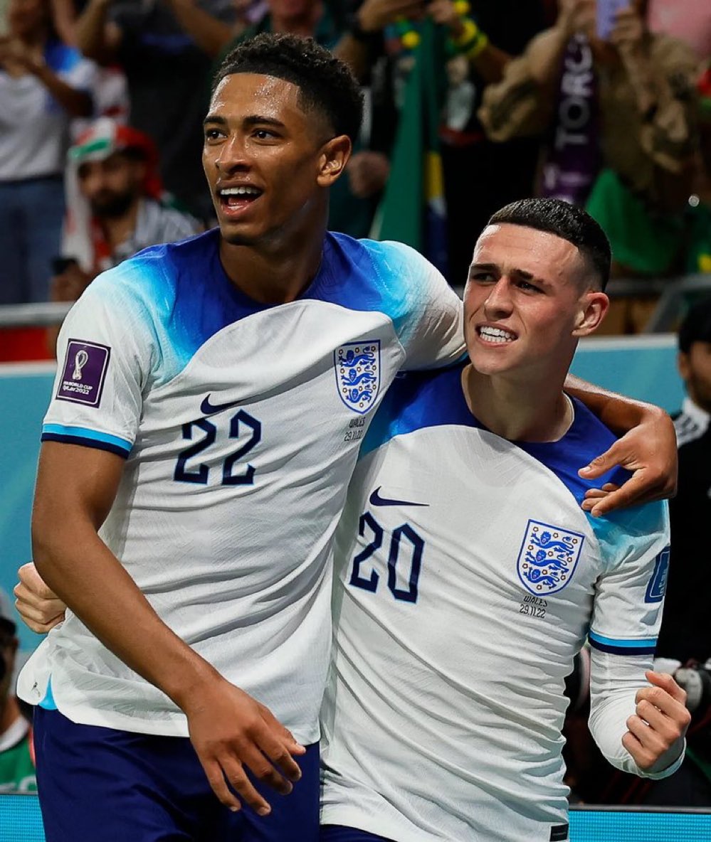 KalshiFC's tweet image. 🚨 𝗕𝗥𝗘𝗔𝗞𝗜𝗡𝗚: Jude Bellingham and Phil Foden have not been called up by England.